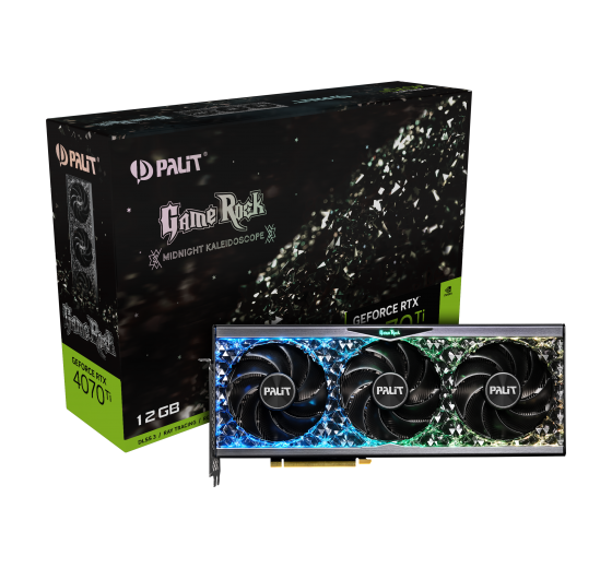 Palit Products - GeForce RTX™ 4070 Ti GameRock ::