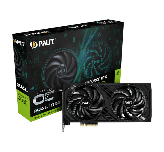 Palit Products - GeForce RTX™ 4060 Dual OC ::