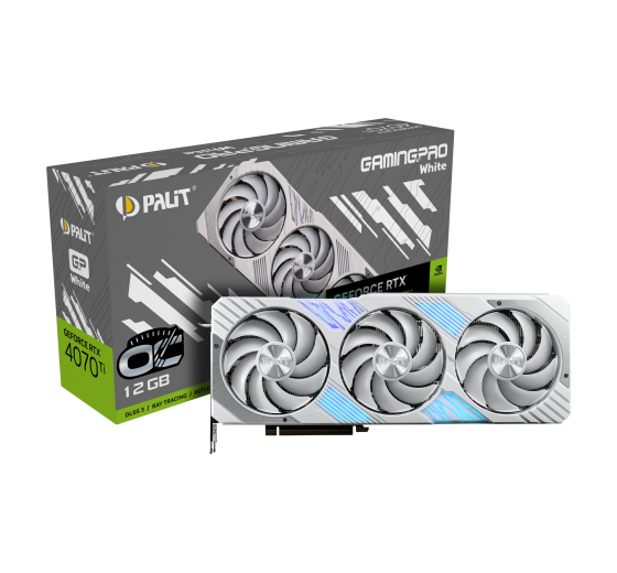 Palit Products - GeForce RTX™ 4070 Ti GamingPro White OC 