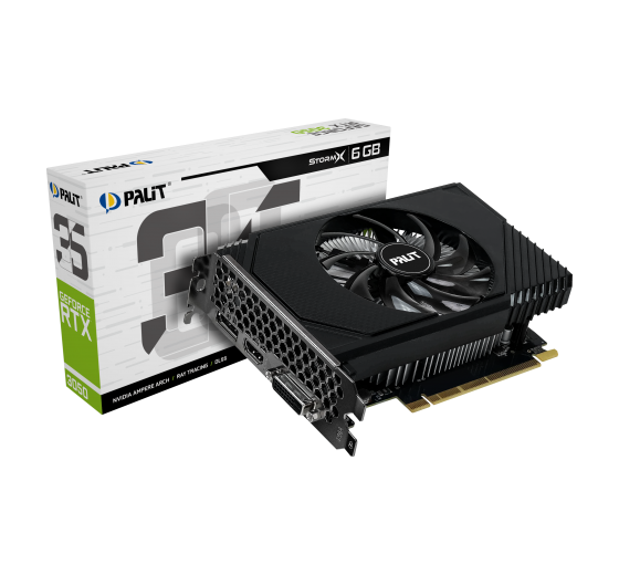 Palit Products - GeForce RTX™ 3050 StormX 6GB ::